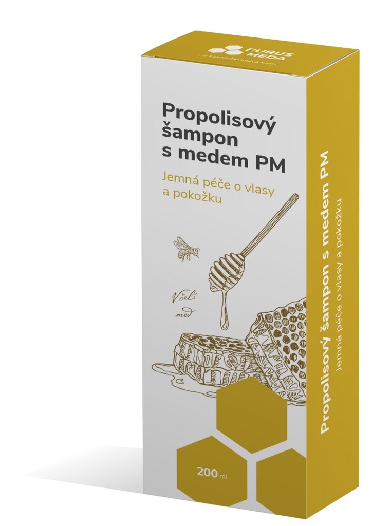 Purus Meda Propolisový šampon s medem 200 ml